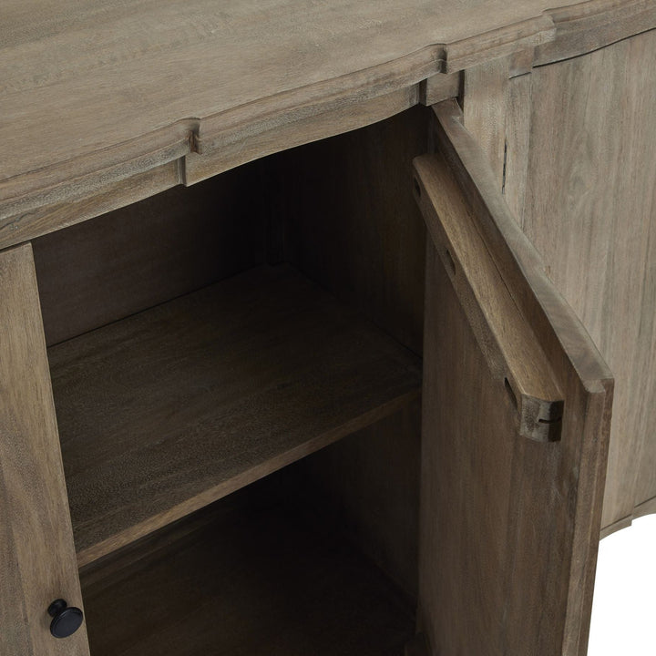 Grove Collection Extra Large 4 Door Sideboard - 200cm - The Furniture Mega Store