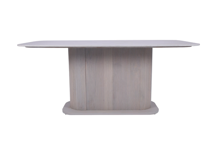 Aimar Marble Rectangular Dining Table - Interior Envy