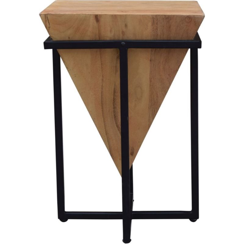 Modern Reclaimed Industrial Large Side Table - 1068 - The Furniture Mega Store