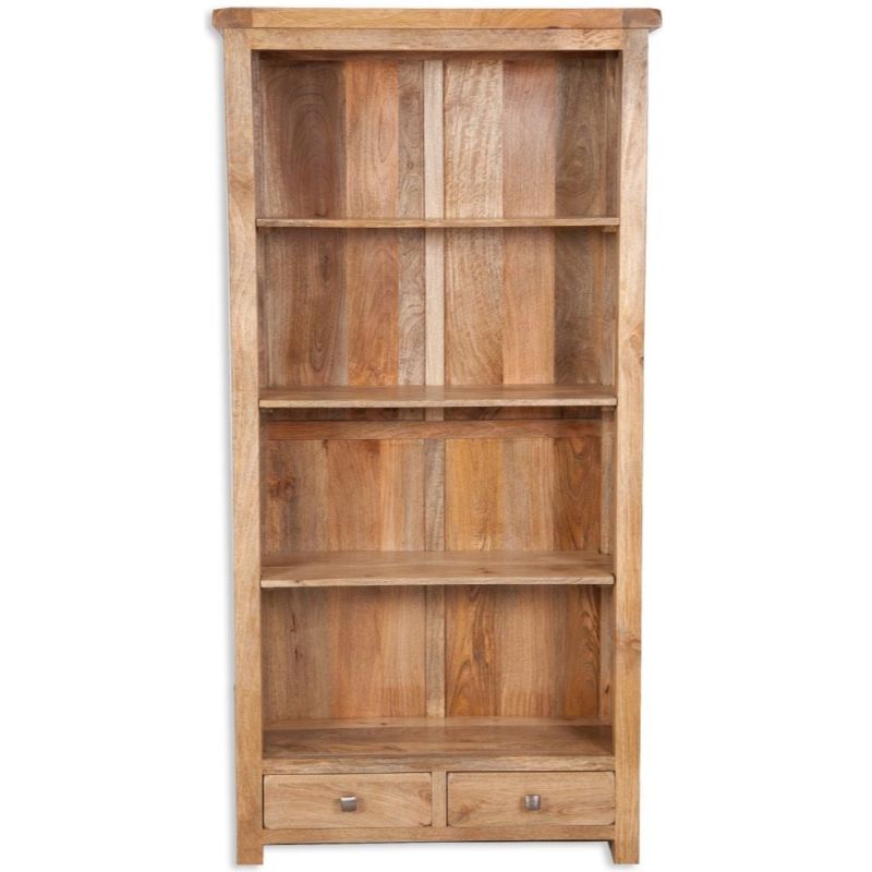 Bombay Mango Wood Large Bookcase - The Furniture Mega Store