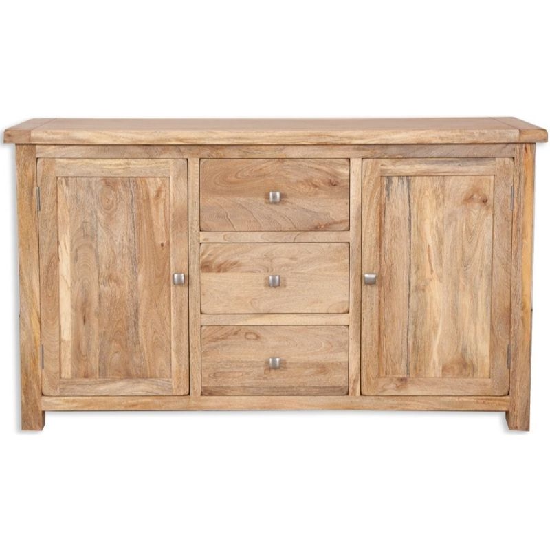 Bombay Mango Wood Large Sideboard - The Furniture Mega Store