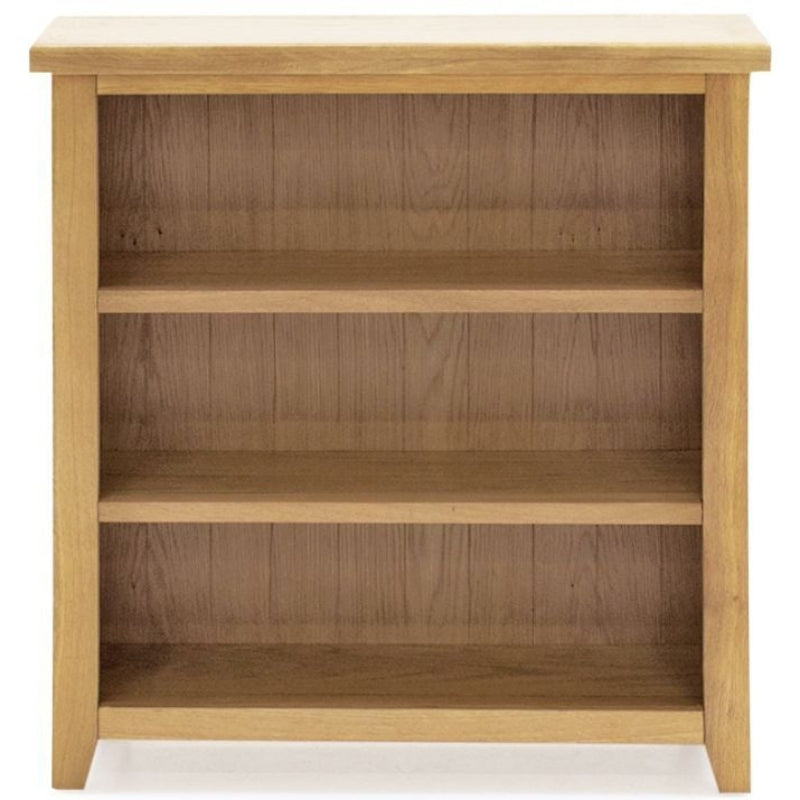 Vida Living Ramore Oak Low Bookcase - The Furniture Mega Store