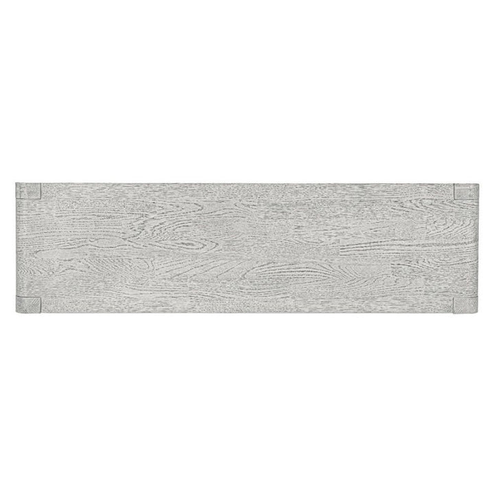 Flora Grey Washed Oak Sideboard, 140cm W with 2 Doors and 3 Drawers - The Furniture Mega Store