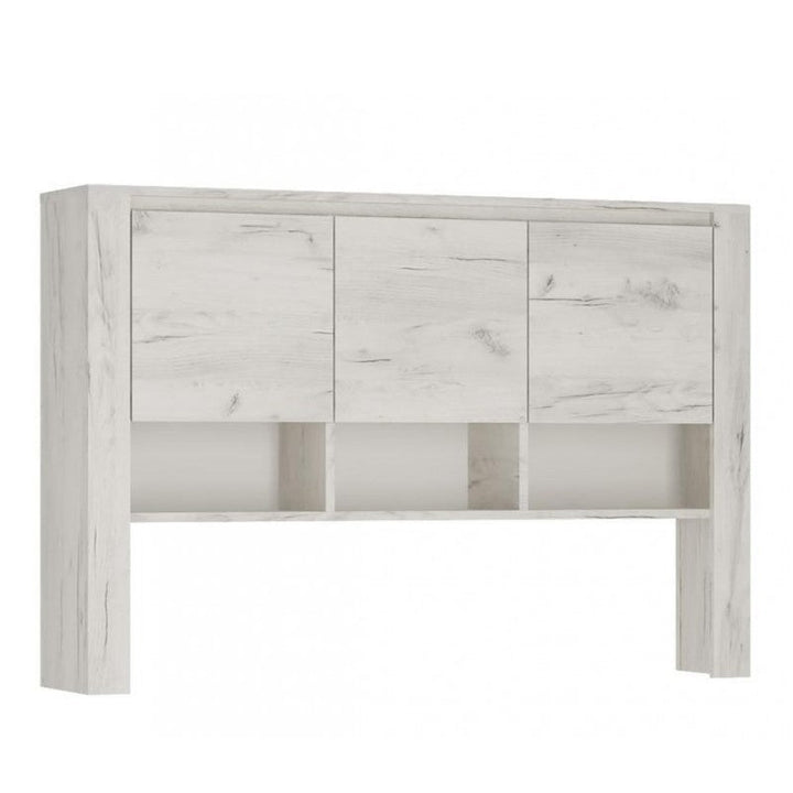 Angelica Top Unit for Desk - White Oak - The Furniture Mega Store