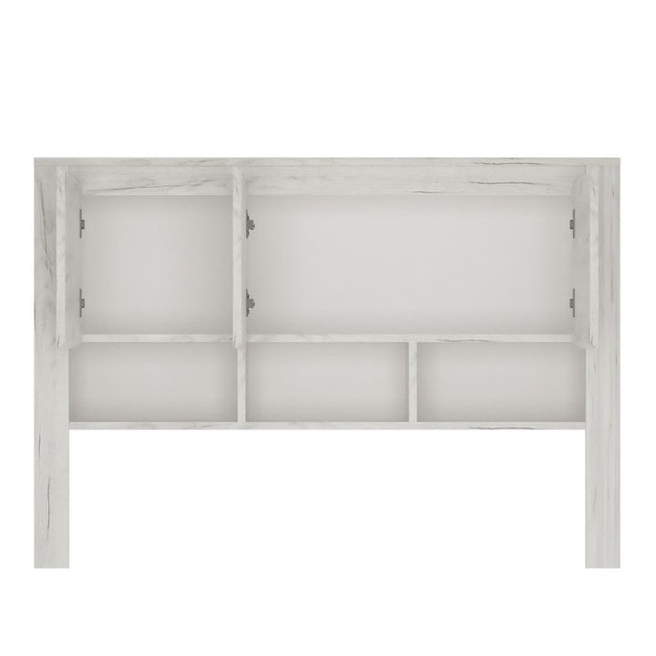 Angelica Top Unit for Desk - White Oak - The Furniture Mega Store