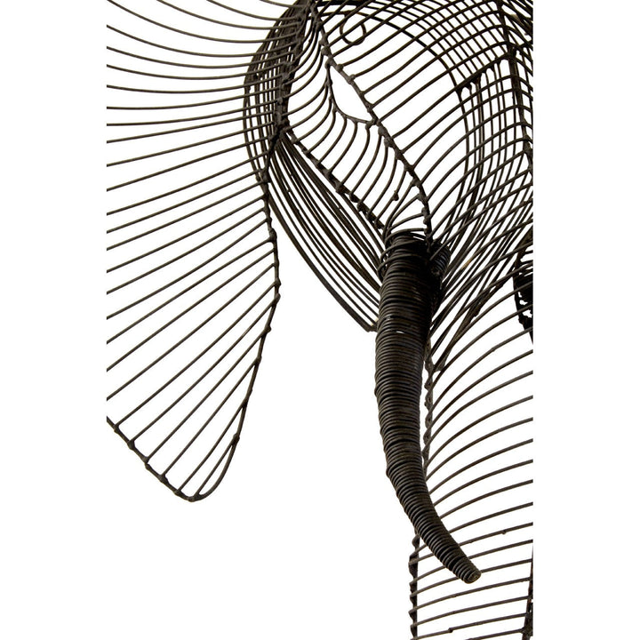 Zania Large Elephant Head - Wall Art - The Furniture Mega Store