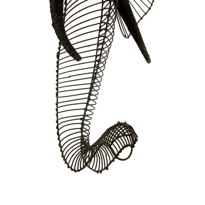 Zania Large Elephant Head - Wall Art - The Furniture Mega Store