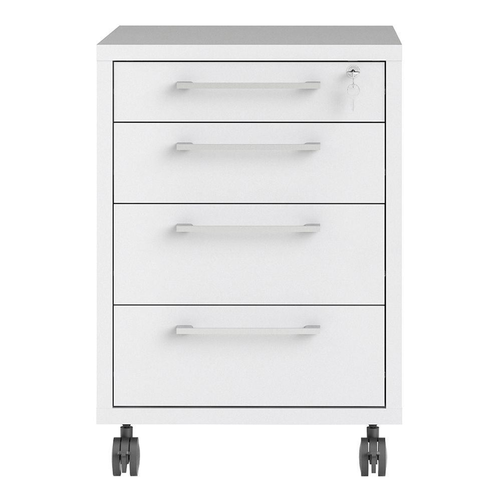 Mobile File Cabinet White – Interior Envy