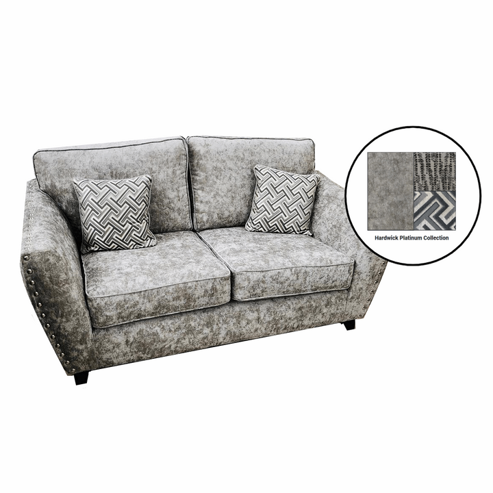 Amora Fabric Sofa & Armchair Collection - The Furniture Mega Store
