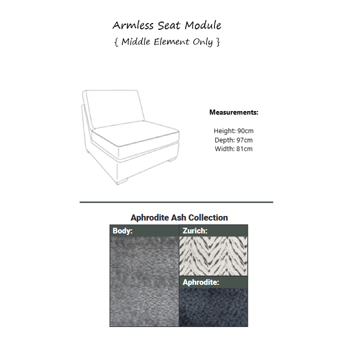 Alana Modular Corner Sofa - Choice Of Sizes & Fabrics - Interior Envy