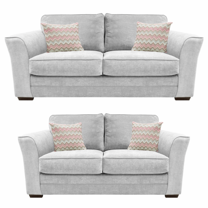 Albany Fabric 3 & 2 Seater Sofa Set - Choice Of Colours - The Furniture Mega Store