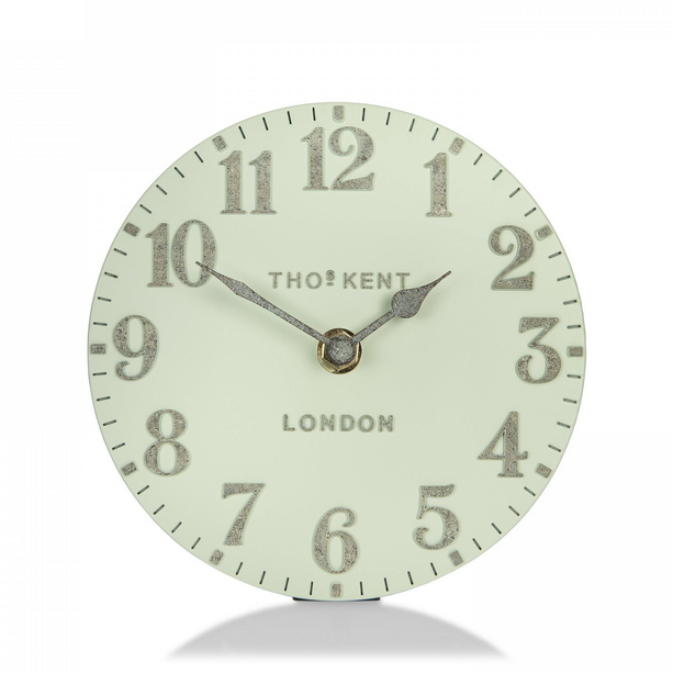Allure Mantel Clock - Pearl Green - Interior Envy