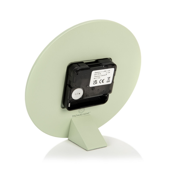 Allure Mantel Clock - Pearl Green - Interior Envy