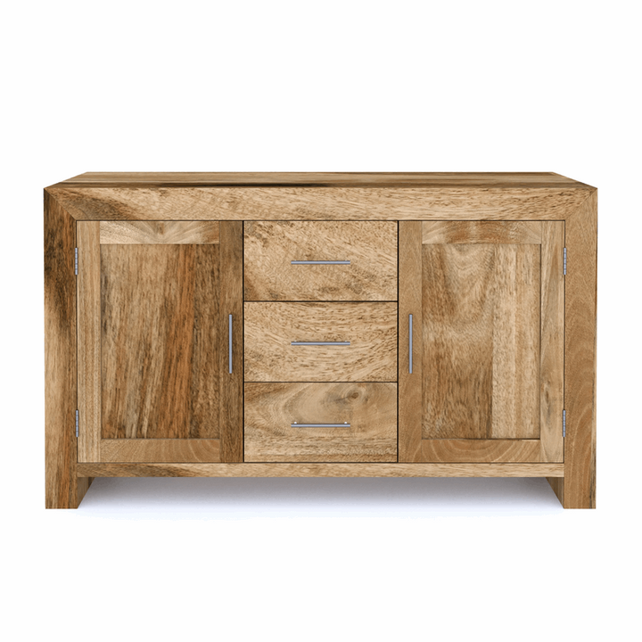 Cuban Mango Wood 2 Door 3 Drawer Sideboard - The Furniture Mega Store