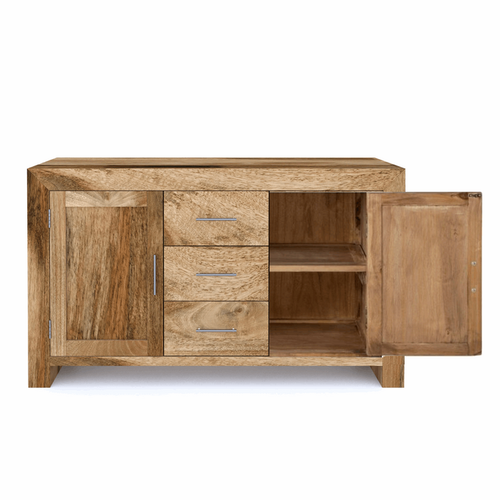 Cuban Mango Wood 2 Door 3 Drawer Sideboard - The Furniture Mega Store