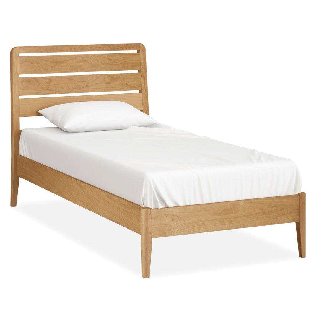Bath Oak 3ft Single Bed - Low Foot End - The Furniture Mega Store