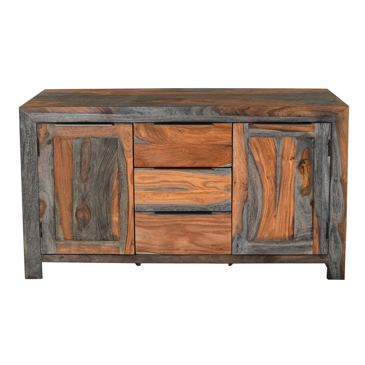 Goa Cube 2 Door 3 Drawer Sideboard - Interior Envy