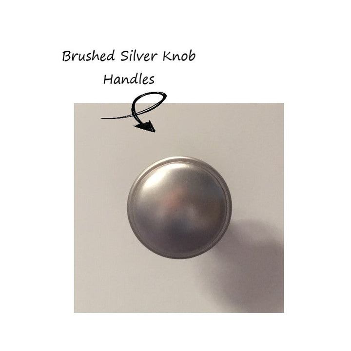 St.Ives White Painted & Oak 2 Door 1 Drawer Hall Cabinet - The Furniture Mega Store