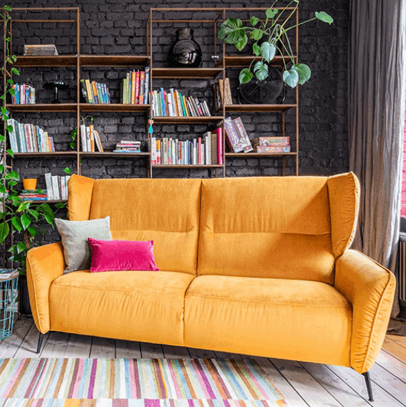 Alma Sofa, Armchair & Footstool Collection - Choice Of Fabrics - The Furniture Mega Store