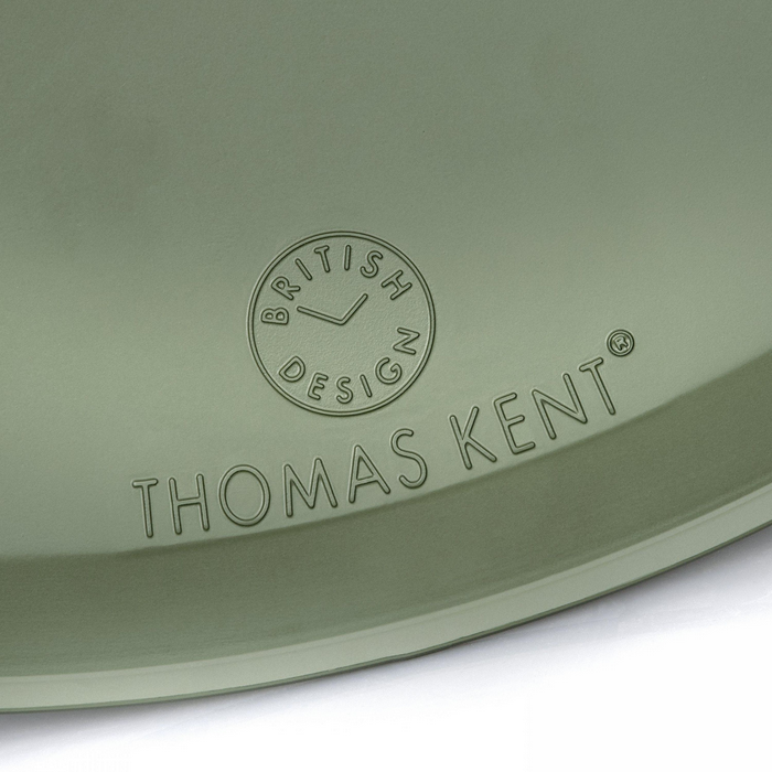 Allure Lichen Green Round Wall Clock - 51cm - Interior Envy