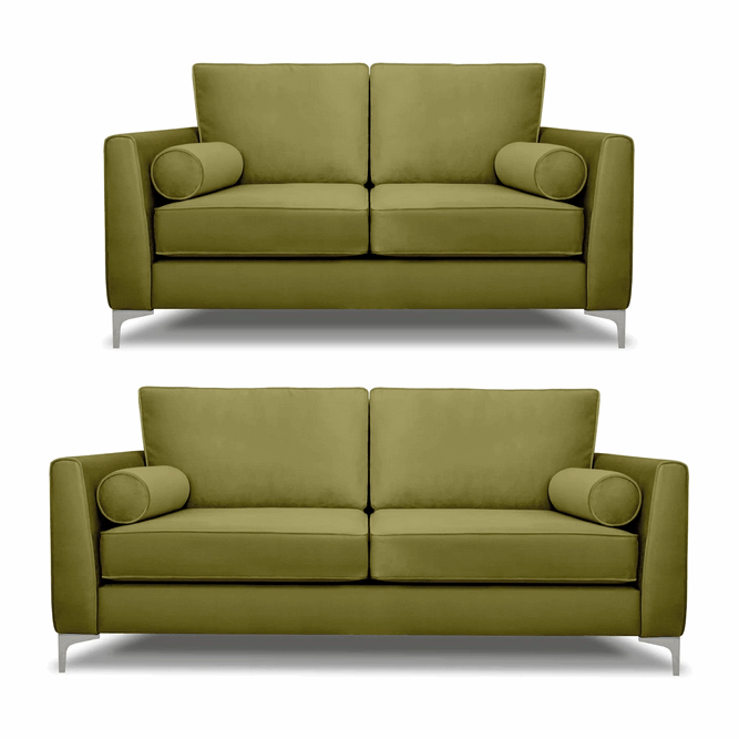 Alena 3 Seater & 2 Seater Sofa Set - Choice Of Colours - The Furniture Mega Store