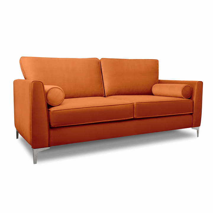 Alena Velvet Sofa Collection - Choice Of Colours - The Furniture Mega Store