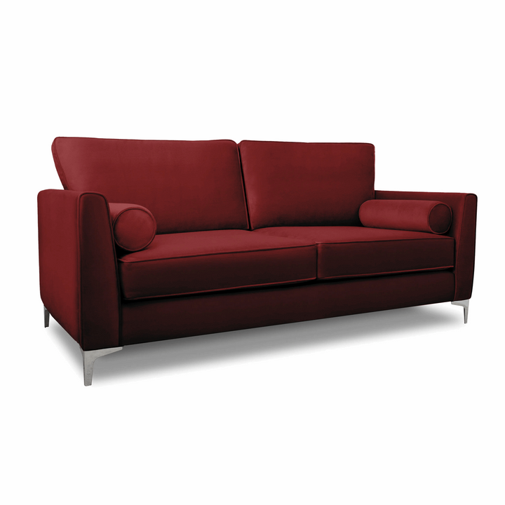 Alena Velvet Sofa Collection - Choice Of Colours - The Furniture Mega Store