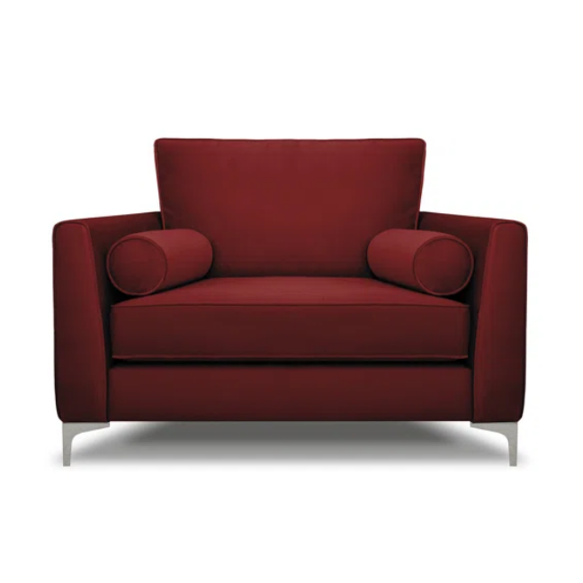 Alena Velvet Chair Collection - Choice Of Sizes & Colours - The Furniture Mega Store