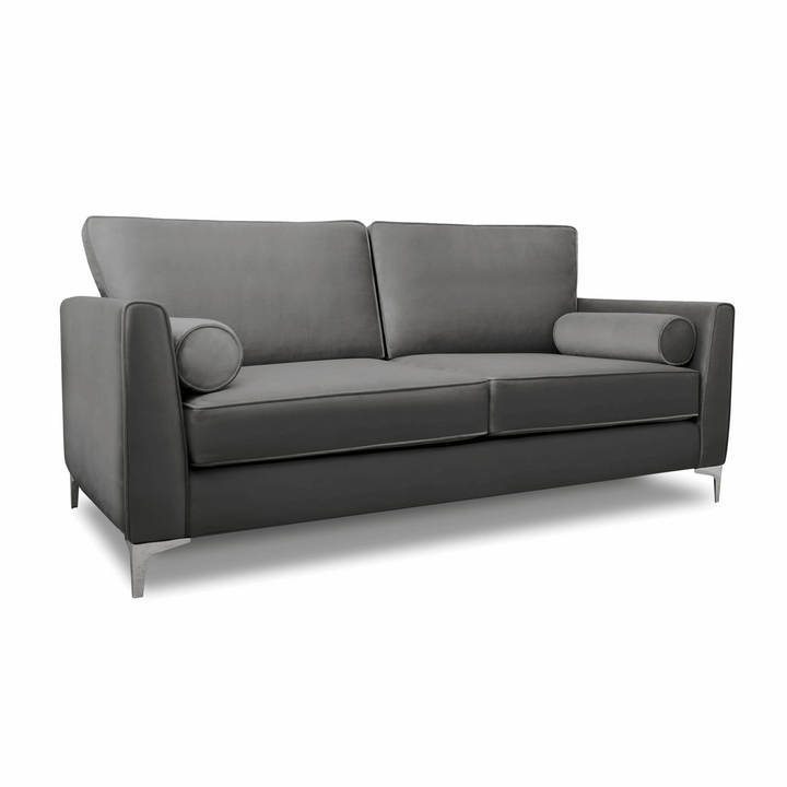 Alena Velvet Sofa Collection - Choice Of Colours - The Furniture Mega Store