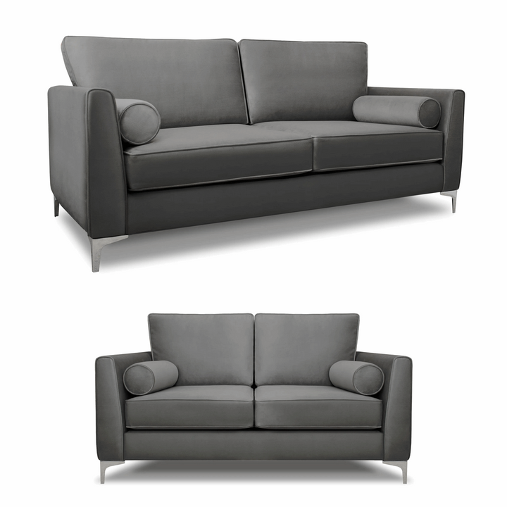 Alena 3 Seater & 2 Seater Sofa Set - Choice Of Colours - The Furniture Mega Store