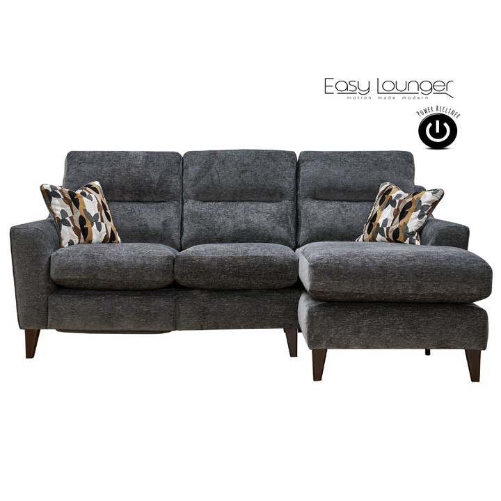 Alice Easy Lounger Chaise Sofa Power Recliner - Intergrated USB/USB-C charging ports