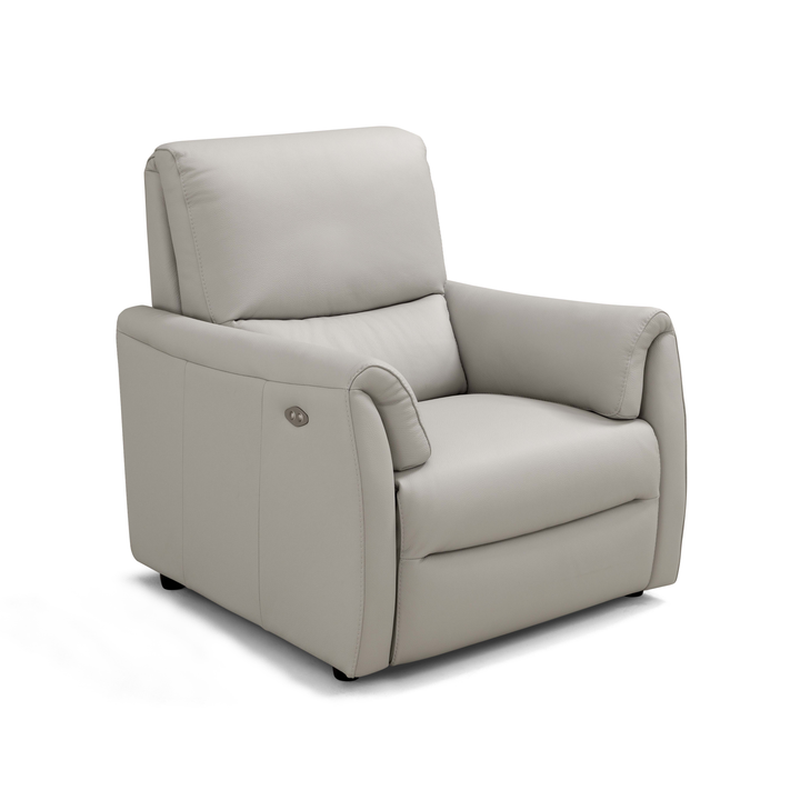 Ziwa Italian Leather Power Recliner Sofa Collection - Choice Of Sizes & Leathers - The Furniture Mega Store