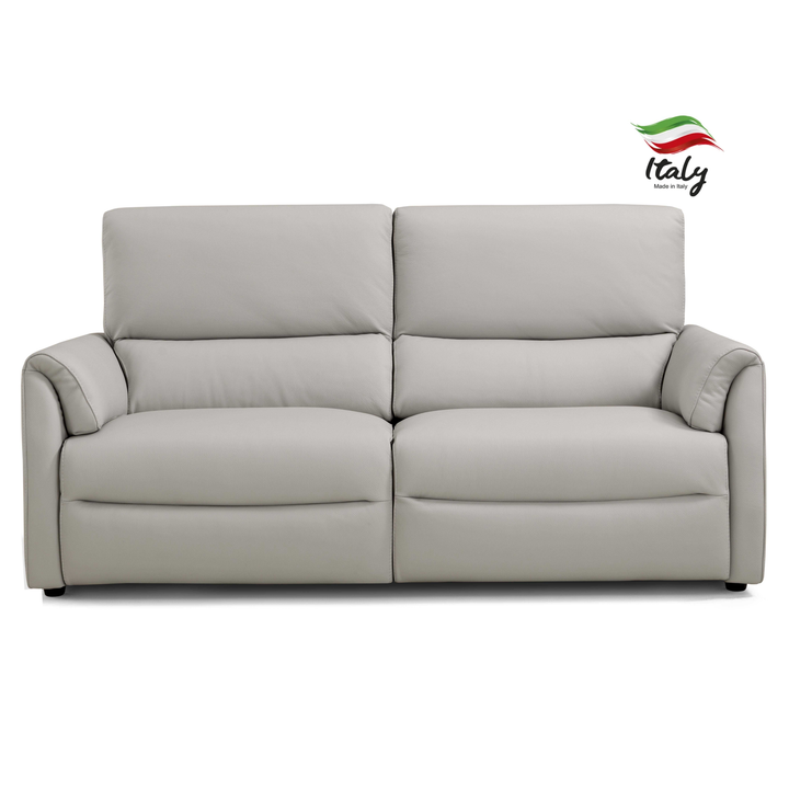 Ziwa Italian Leather Power Recliner Sofa Collection - Choice Of Sizes & Leathers - The Furniture Mega Store