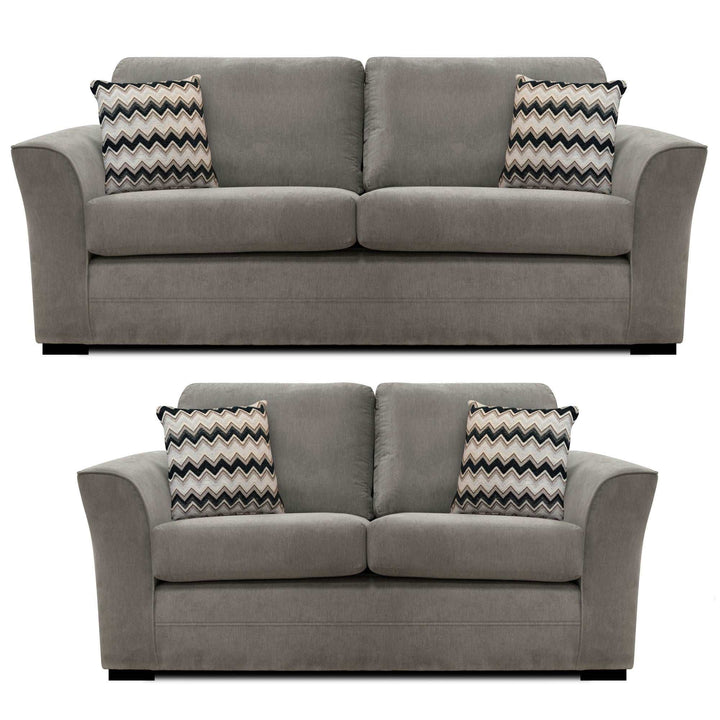 Albany Fabric 3 & 2 Seater Sofa Set - Choice Of Colours - The Furniture Mega Store