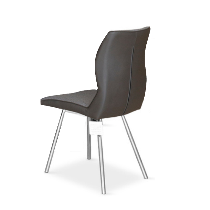 Zeus Grey Ceramic Extendable Dining Table & 6 Dining Chairs Set - The Furniture Mega Store