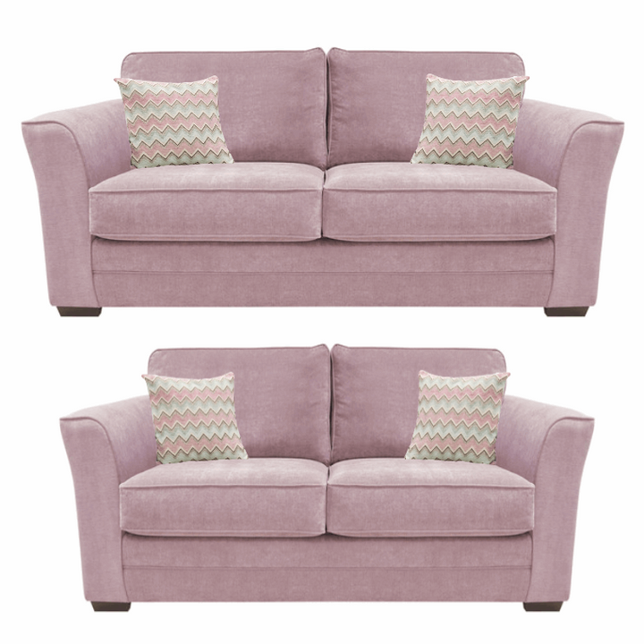 Albany Fabric 3 & 2 Seater Sofa Set - Choice Of Colours - The Furniture Mega Store