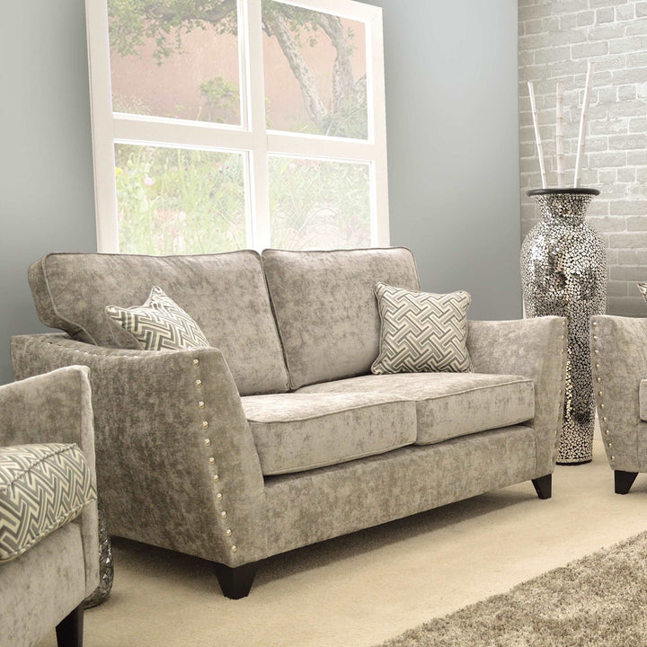 Amora Fabric Sofa & Armchair Collection - The Furniture Mega Store