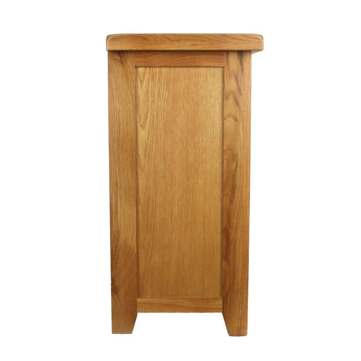 Torino Country Solid Oak Small 2 Door 2 Drawer Sideboard - The Furniture Mega Store