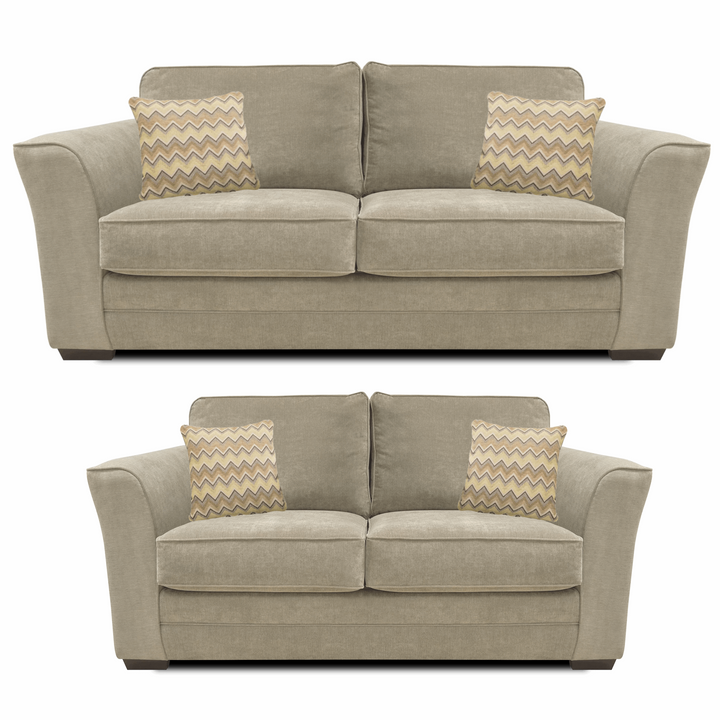 Albany Fabric 3 & 2 Seater Sofa Set - Choice Of Colours - The Furniture Mega Store