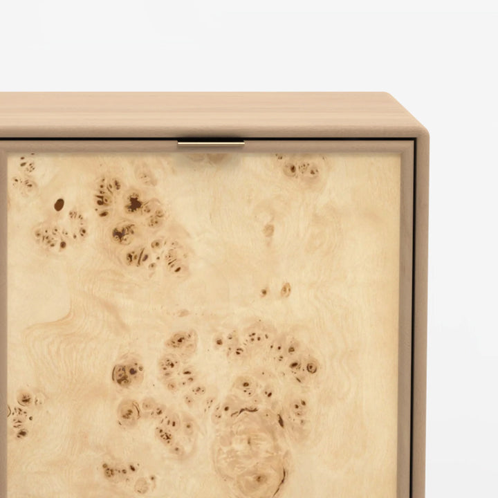 Urban Burl Two Door Cabinet  Mango Wood- Natural