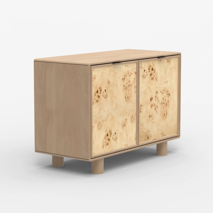 Urban Burl Two Door Cabinet  Mango Wood- Natural