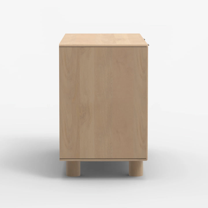 Urban Burl Two Door Cabinet  Mango Wood- Natural