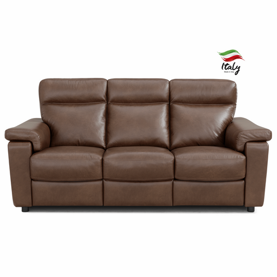 Elevate Your Living Space with Aliano's Luxury Italian Leather Power Recliner Sofa Collection