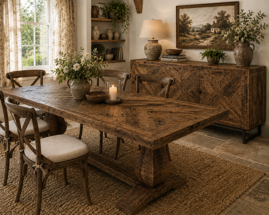 Charlbury Dining Table with Pondi Legs