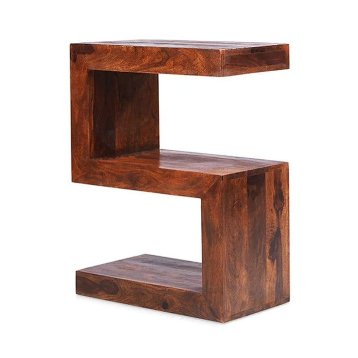 Cube Large Sheesham S Shelving Unit - Interior Envy