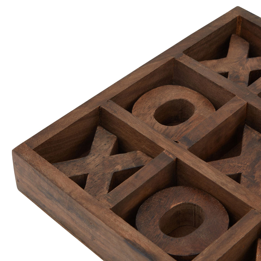 Natural Noughts And Crosses Game - Interior Envy