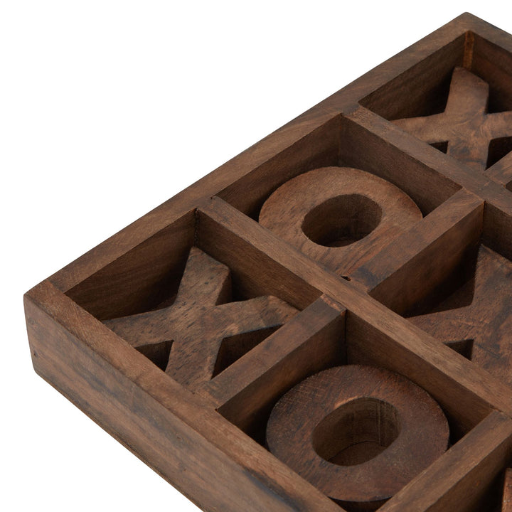 Natural Noughts And Crosses Game - Interior Envy