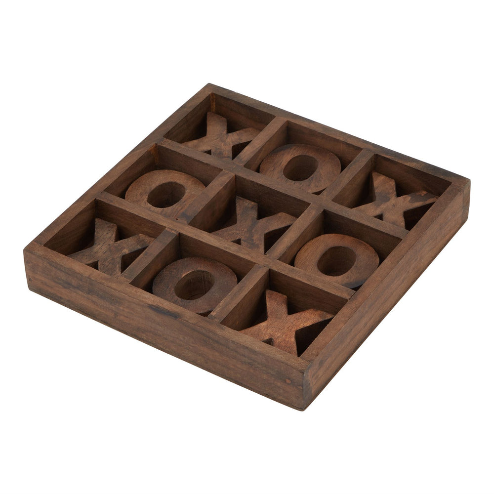 Natural Noughts And Crosses Game - Interior Envy