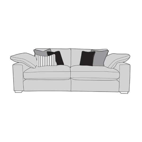 Benz Sofa Collection - Luxury Feather or Fibre Flex Seats