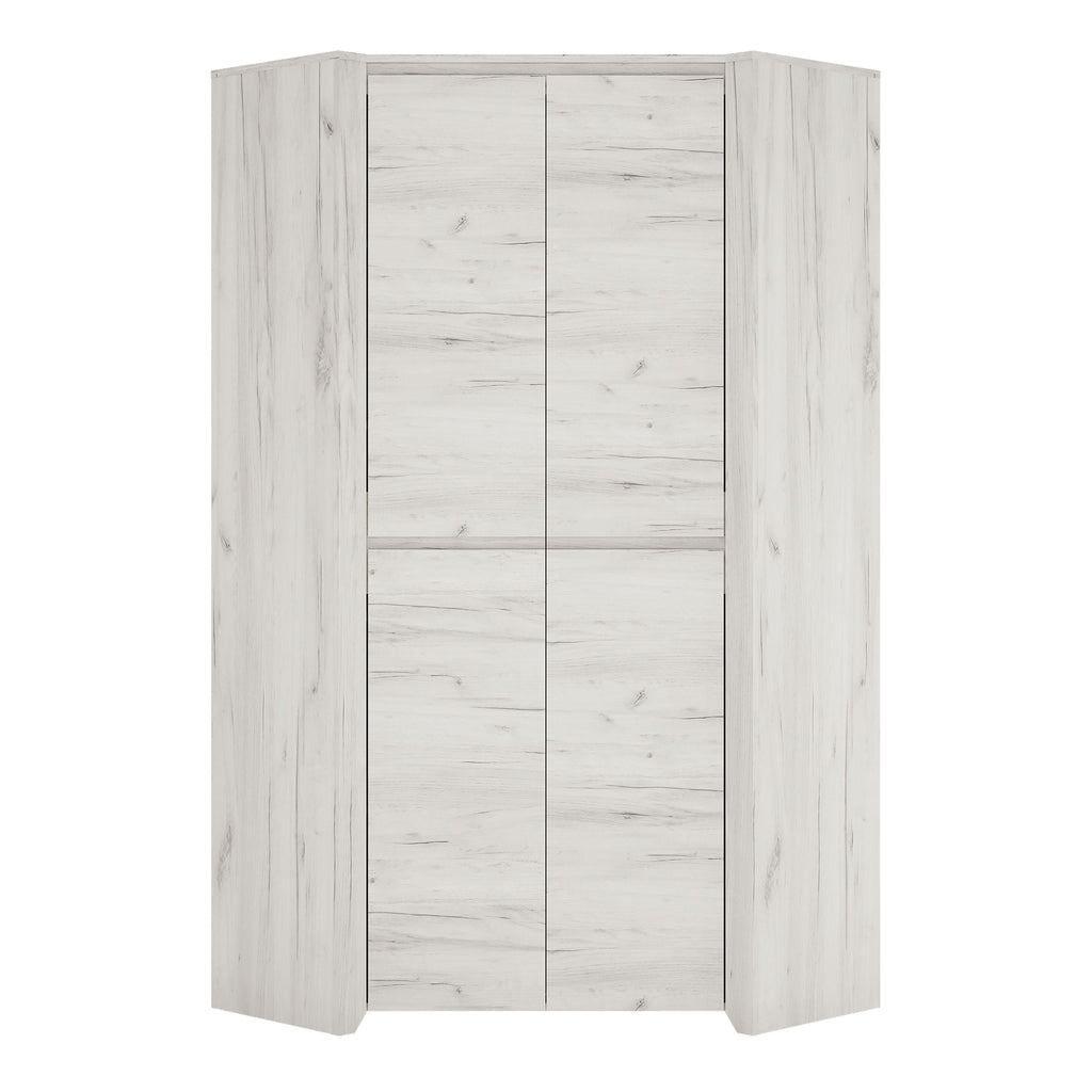 Angelica Corner Fitted Wardrobe Oak